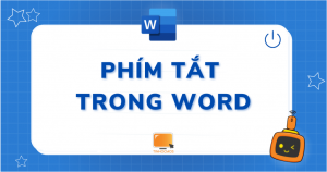 phím tắt trong word